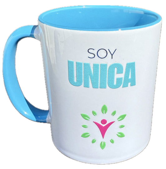 Taza con mensaje con motivaciónal