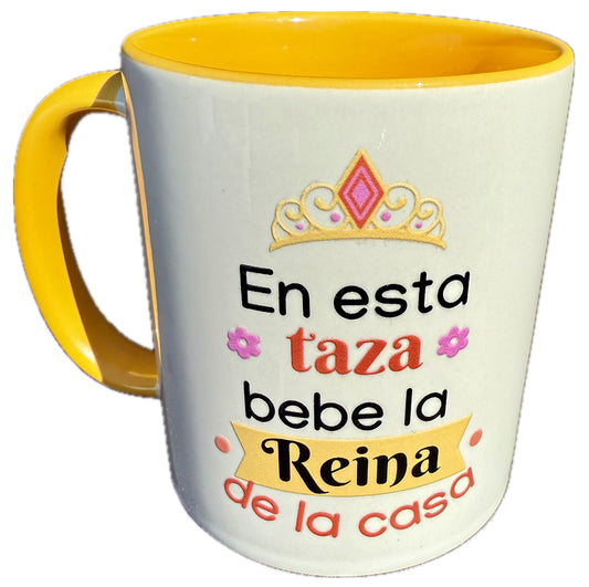 Taza con mensaje con motivaciónal